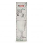 Delhaize Plastic wine glass