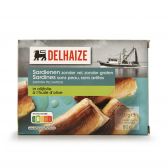 Delhaize Sardienen in olijfolie