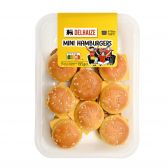 Delhaize Mini rundvlees hamburgers (voor uw eigen risico, geen restitutie mogelijk)