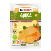 Delhaize Young Gouda cheese slices large