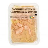 Delhaize Tagliatelle met zalm (voor uw eigen risico, geen restitutie mogelijk)