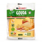 Delhaize Young Gouda cheese piece large