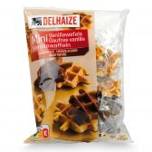 Delhaize Vanille chocolade wafels mini's