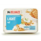 Delhaize Verse kaas light (voor uw eigen risico, geen restitutie mogelijk)