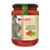 Delhaize Kerstomaten saus met basilicum