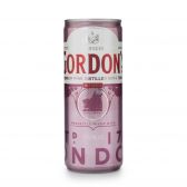 Gordon's Gin pink and tonic