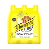 Schweppes Indische tonic zero bruisend 6-pack