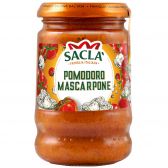 Sacla Mascarpone and tomato sauce