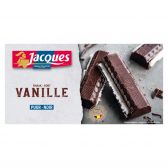 Jacques Dark chocolate bars with vanilla stuffing