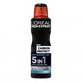 L'Oreal Paris men expert carbon bescherming 5 in 1 deodorant spray voor mannen (alleen beschikbaar binnen de EU)