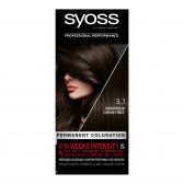 Syoss Coloratie 3-1 donkerbruin haarkleuring