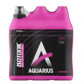 Aquarius Isotonic cherry sport drink 6-pack