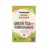 Fair Trade Original Organic green tea with pomegranate