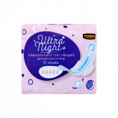 Jumbo Ultra night+ sanitary pads with wings