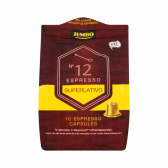 Jumbo Espresso superlativo capsules nr 12 klein