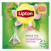 Lipton Sencha green tea pyramides