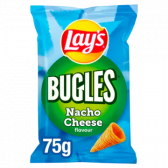 Lays Bugles nacho cheese chips klein