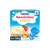 Nestle Kwarkolino peach baby dessert (from 6 months)