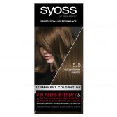 Syoss Coloration 5-8 hazelnut brown hair color