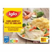 Iglo Cod fish filet with white wine sauce and vegetables a la Belge (only available within the EU)