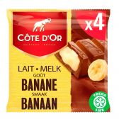 Cote d'Or Melkchocolade repen met bananen vulling