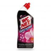 WC Net Kristal roze bloemen toilet gel