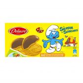 Delacre Chocolade Smurfen koekjes