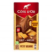 Cote d'Or Chocolade reep met petit beurre koekjes