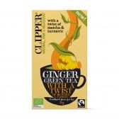 Clipper Organic green matcha turmeric tea fair trade