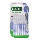 Gum Interdental trav-ler brushes 0,6 mm