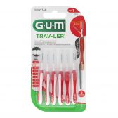 Gum Interdental trav-ler brushes 0,8 mm