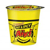 Aiki Hot and spicy cup noodles