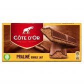 Cote d'Or Melkchocolade gevuld met dubbel praline reep