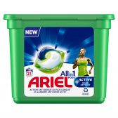 Ariel All in 1 pods liquid laundry detergent caps active