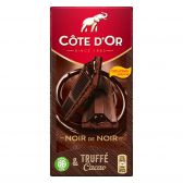 Cote d'Or Dark chocolate truffle cocoa tablet
