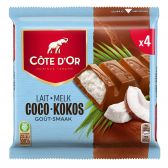 Cote d'Or Melkchocolade kokos repen