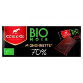 Cote d'Or Biologische pure chocolade mignonnette 70%