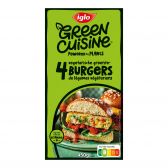 Iglo Groenteburgers green cuisine (alleen beschikbaar binnen de EU)