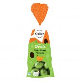 Galler Pure chocolade paaseitjes met pistache