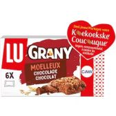 LU Grany soft cereal-chocolate cookies