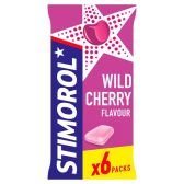 Stimorol Wild cherry chewing gum 6-pack