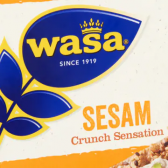 Wasa Sesame crunch sensation crackers