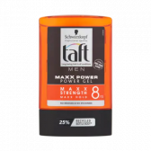 Taft Maxx power hold 8 hair gel for men large