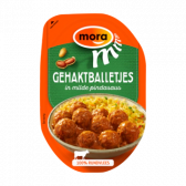 Mora Meatballs in mild peanut sauce (only available within the EU)