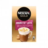 Nescafe Gold amaretto latte instant coffee