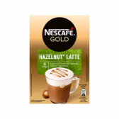 Nescafe Gold hazelnut latte instant coffee