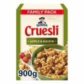Quaker Cruesli apple and raisins family pack