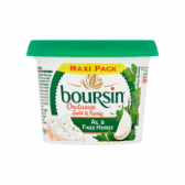 Boursin Zacht en romig knoflook en fijne kruiden maxi pack