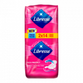 Libresse Ultra thin normal sanitary pads with wings double pack