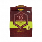Jumbo Ristretto extra fort espresso caps no 10